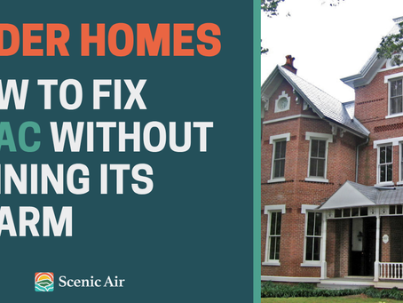 How to Address a Failing HVAC System in an Older Home Without Ruining Its Character