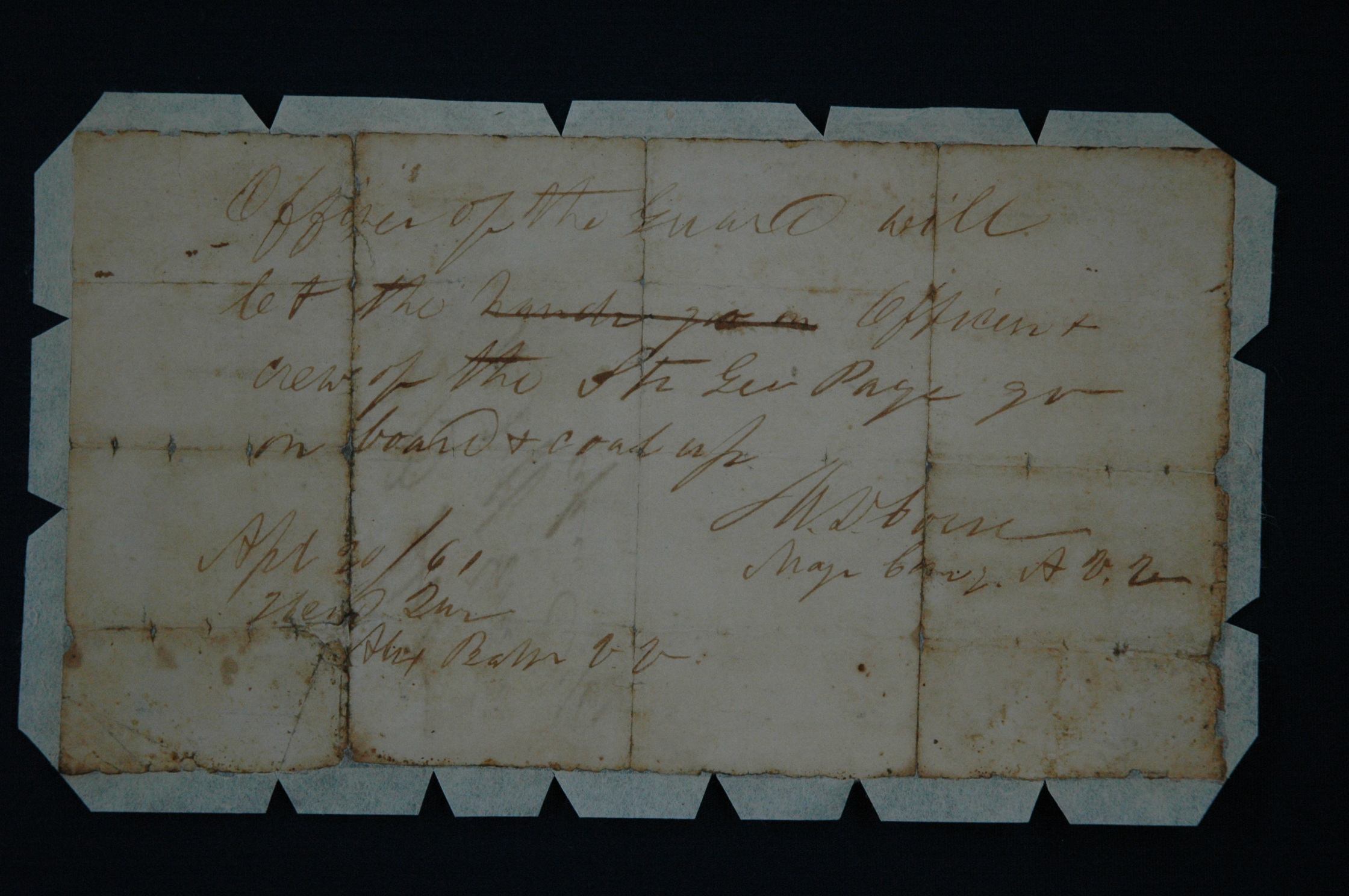 Art Restoration of Paper
