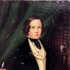 Before Art Restoration of Oil Painting