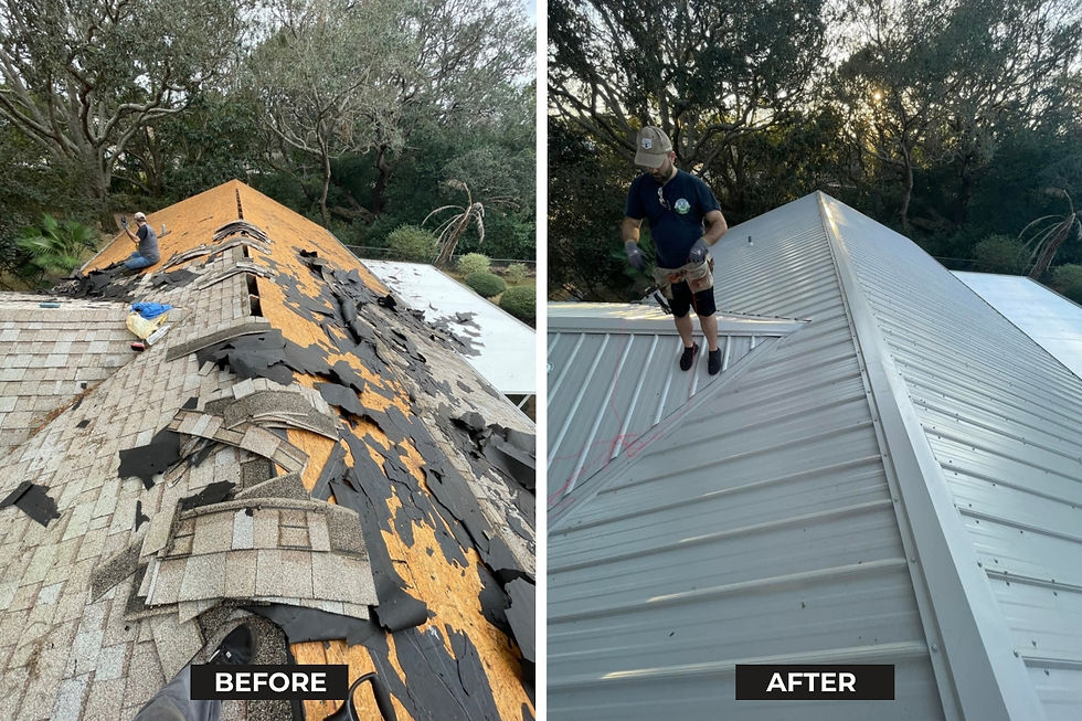 Steel Roof Conversion Assistance