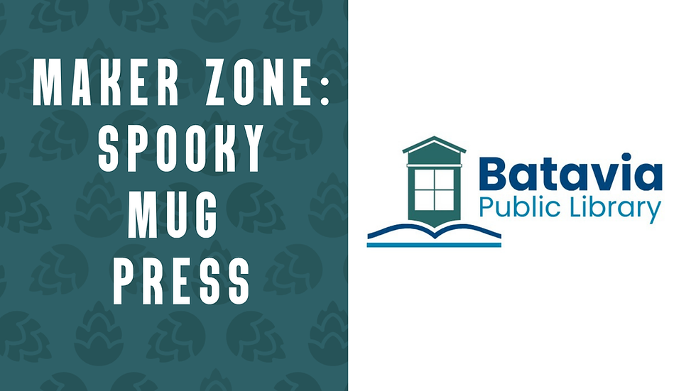 Maker Zone: Spooky Mug Press