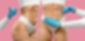 Cosmetic Procedure for Body Sculpting. Gloved hands of doctors performing a cosmetic injec