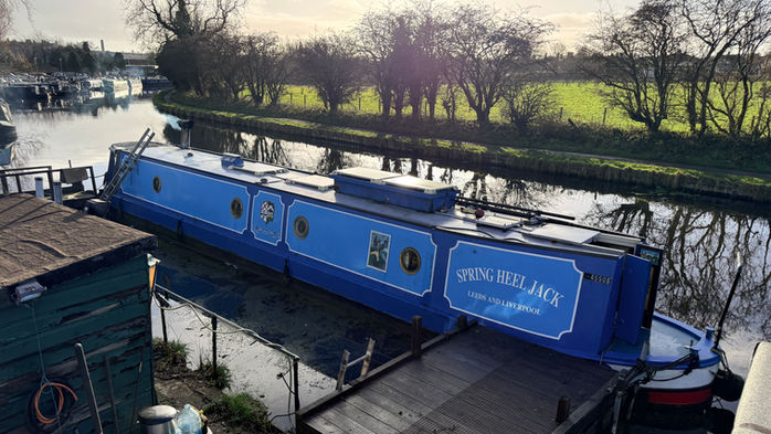 canal boat for sale