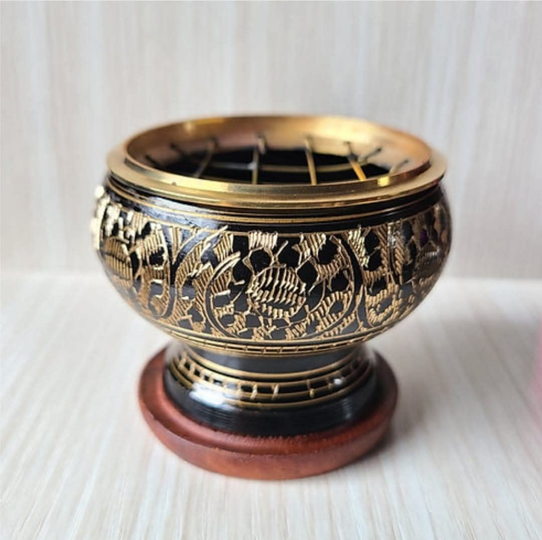 Brass Charcoal/Incense Burner