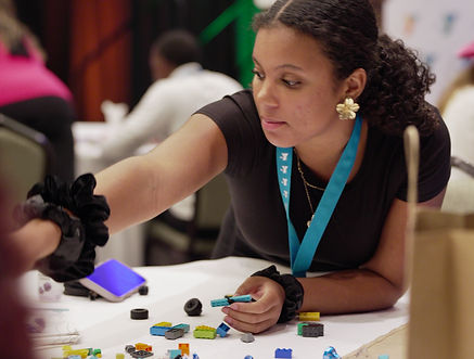 National Changemakers conference Lego buil
