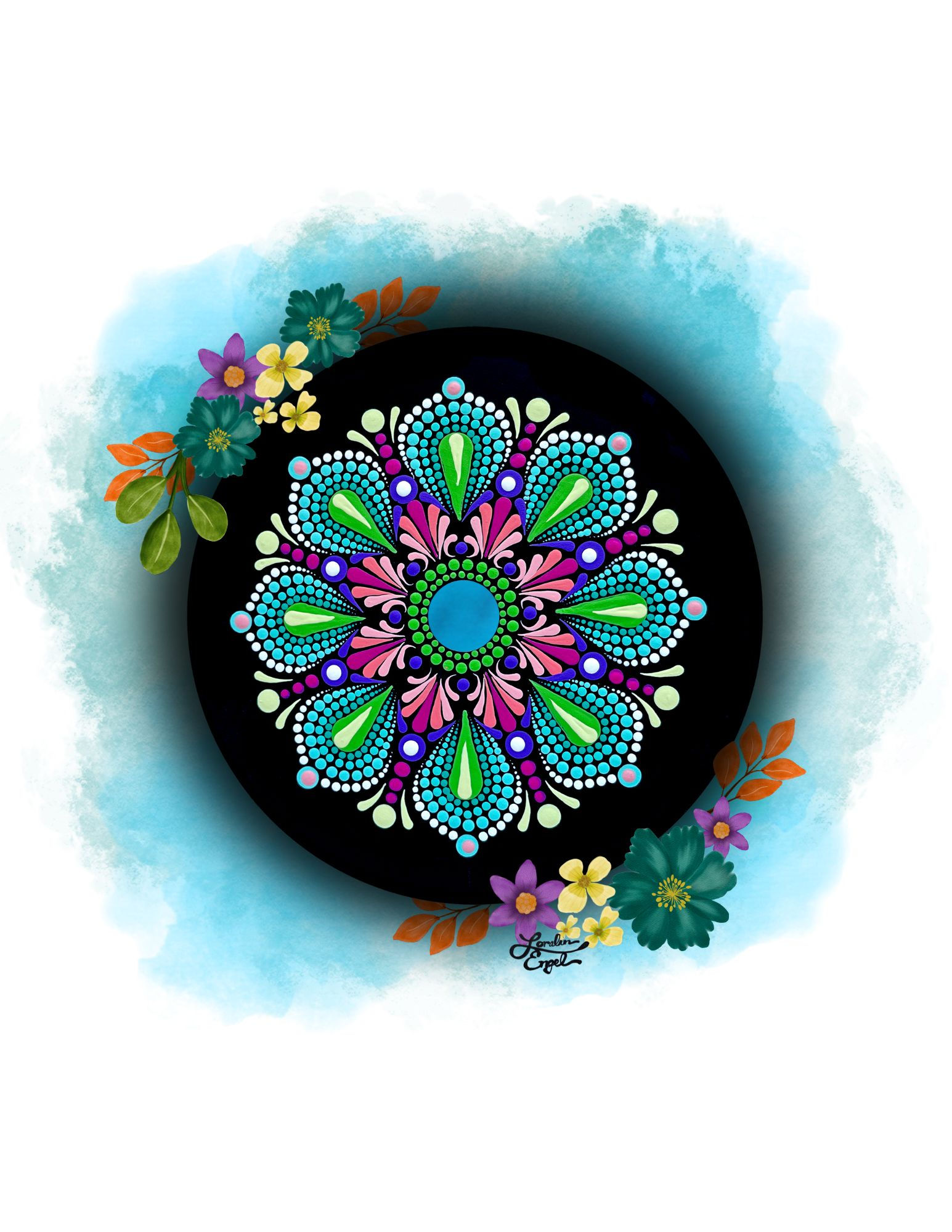 Creativity Print with Frame