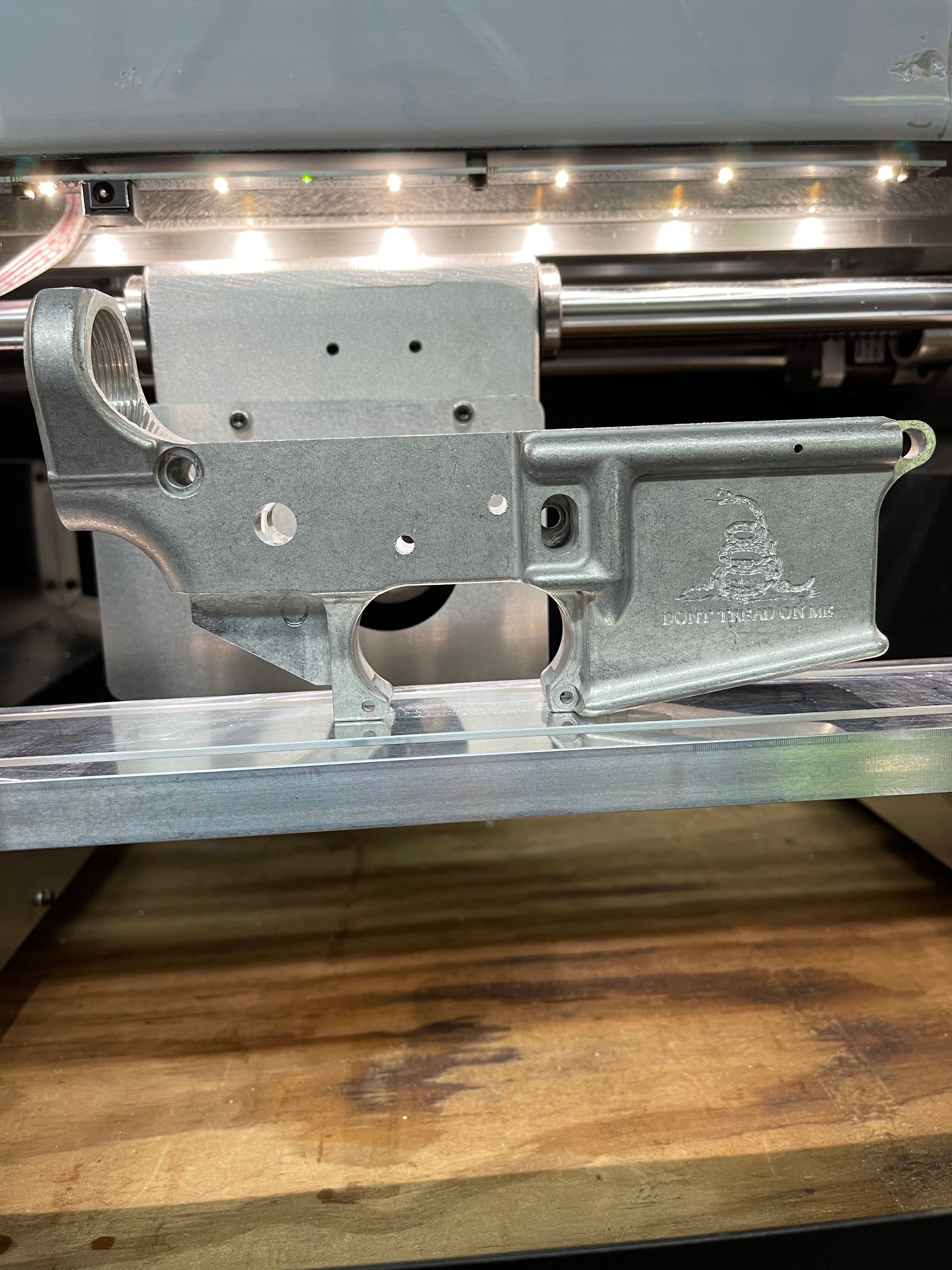AR15 80% Lower Receiver - Engraved