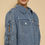 Thumbnail: Cropped Bow Denim Jacket