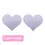 Thumbnail: 12 Paris Poly Satin Heart Nipple Covers 