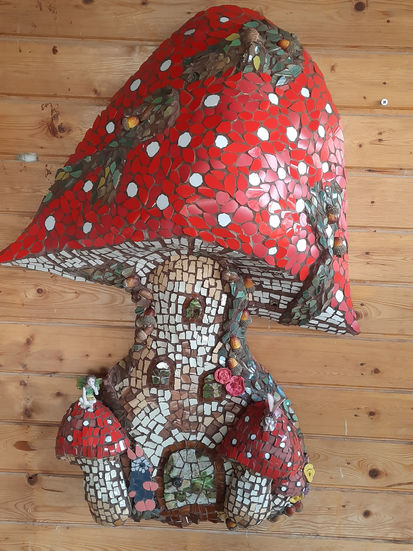 A fantastical mushroom