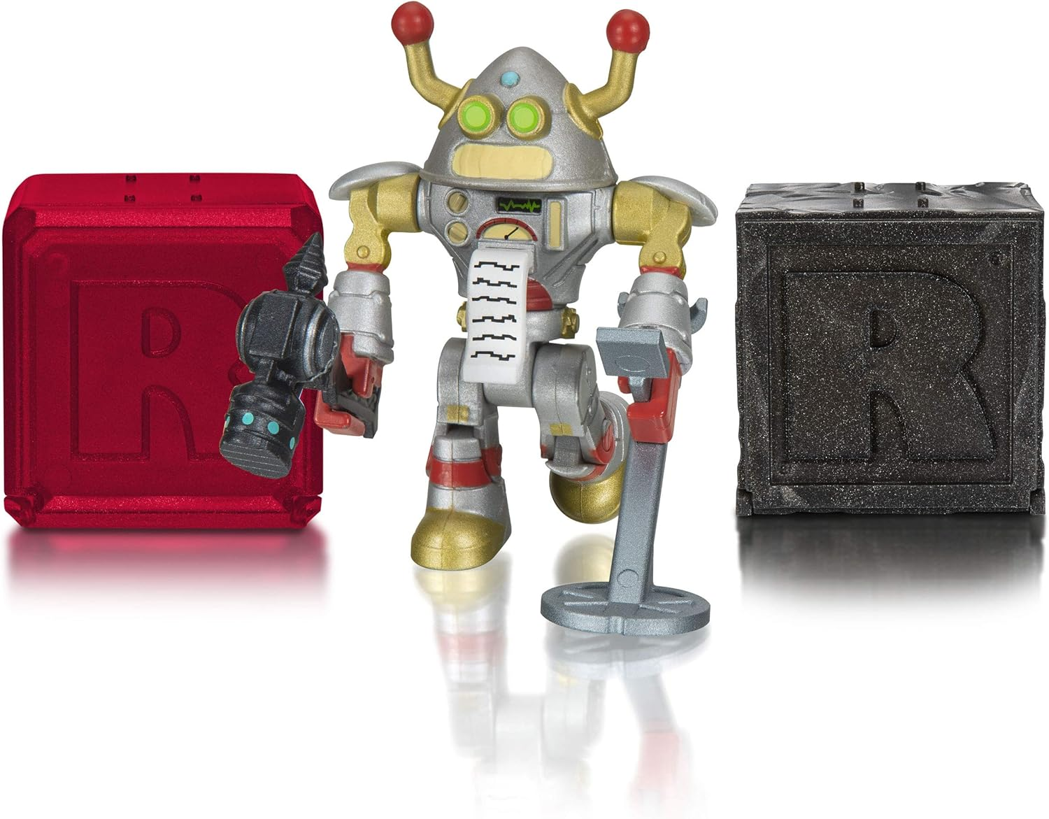 Brainbot 3000 Figure Pack with 2 Mystery Figures + 3 Exclusive Virtual Items