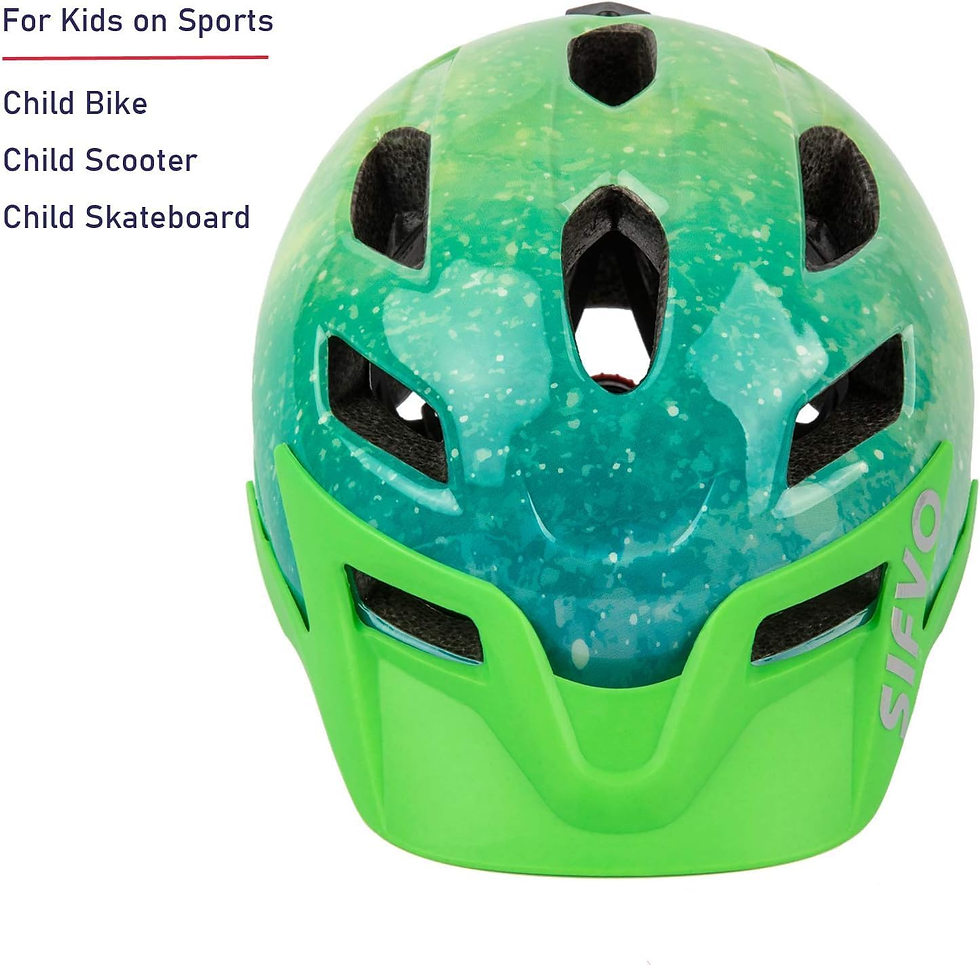 Thumbnail: Kids Helmet,  Kids Bike Helmet Boys and Girls Bike Helmet with Cool Visor Helmet