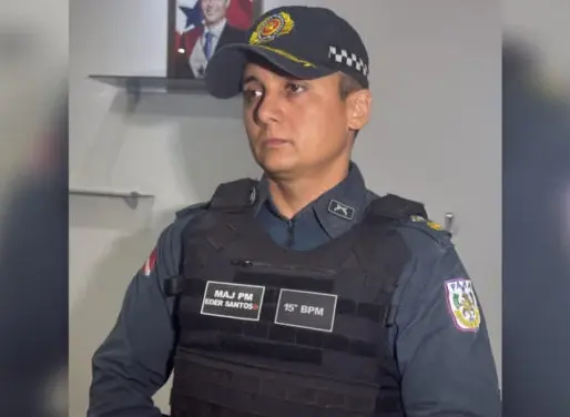 Major Eder Santos é nomeado novo comandante do 15° BPM em Itaituba