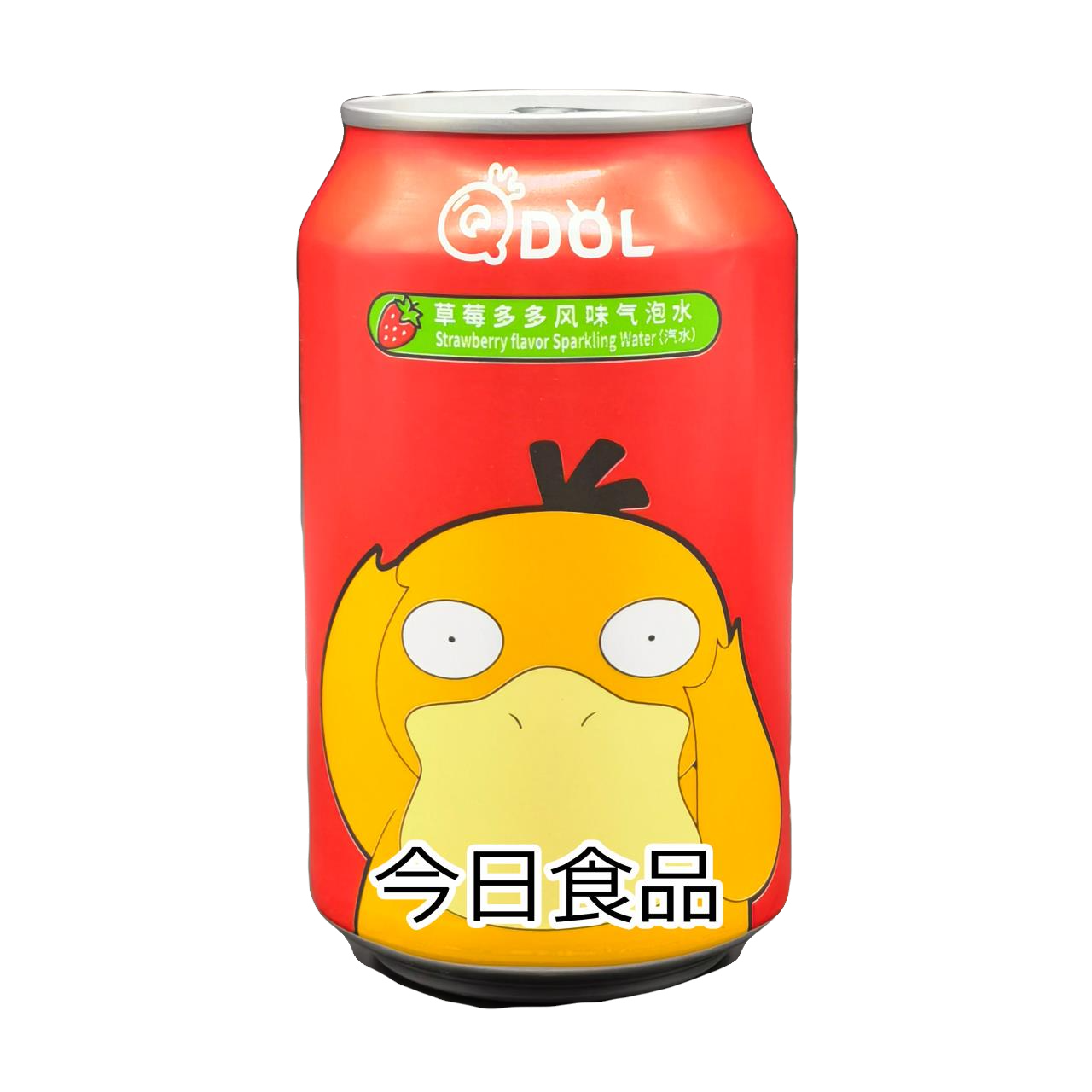 Y00504 -- 宝可梦Q抖气泡水（草莓多多）330ML*24