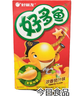 L01238   --   好丽友好多鱼（浓香茄汁味）33G*30