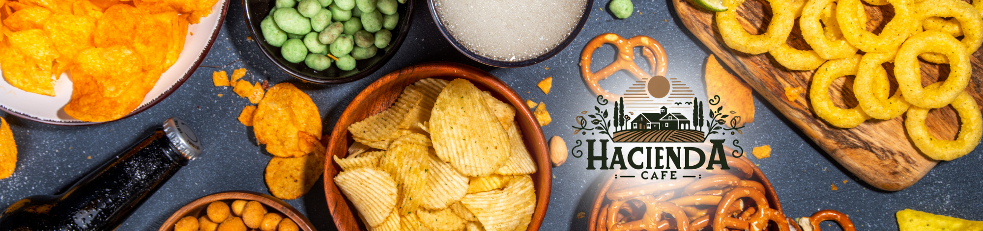 Arranged Food and Objects