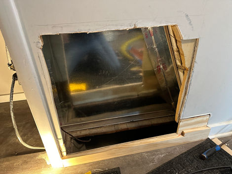 Air Returned lined with stainless steal
