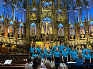 Cappella Travelers Return Home from Canadian Get-Away