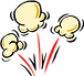 Popping Corn Clipart png
