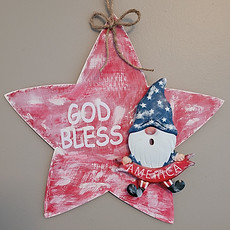God Bless America Gnome Craft