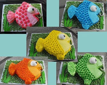 Fish Themed Cakes
