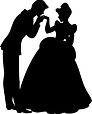 Cinderella and Prince Free SVG and JPG Files