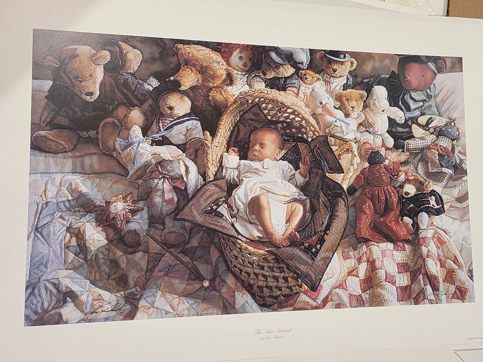 Steve Hanks - The New Arrival - Print 83-1500