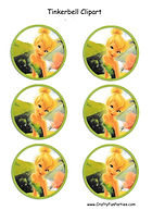 Tinkerbell Keepsake Box Clipart 