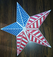 3D Cardstock Star
