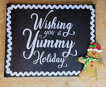 Yummy Holiday Sign