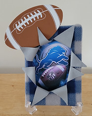 Detroit Lions Busted Canvas