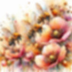 BeesWithFlowersAI002
