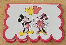 Mickey Mouse Valentine Crayon Holder