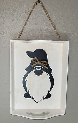 Cricut Vinyl Decal Gnome Tray
