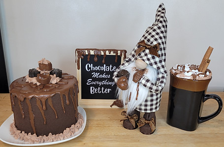 Fake Chocolate Home Decorations