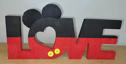 Love Mickey Sign