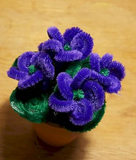 Pipe Cleaner Violets