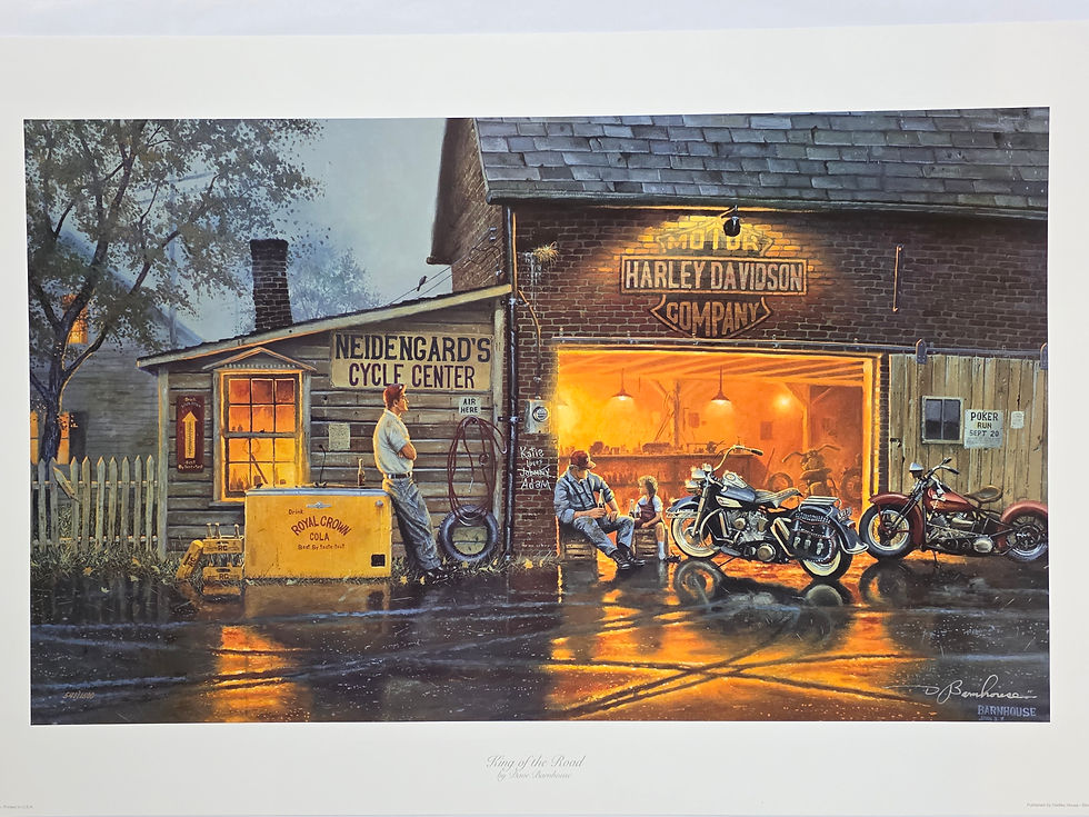 Dave Barnhouse - King of The Road - Print 541