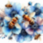 BeesWithFlowersAI005