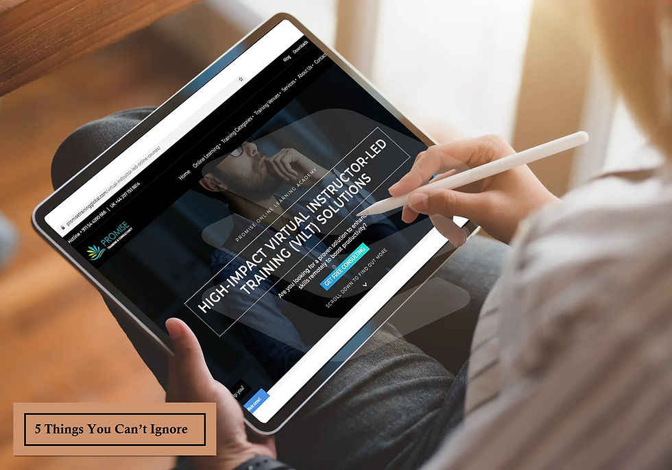 5 Things You Can’t Ignore about Virtual Instructor Led Training