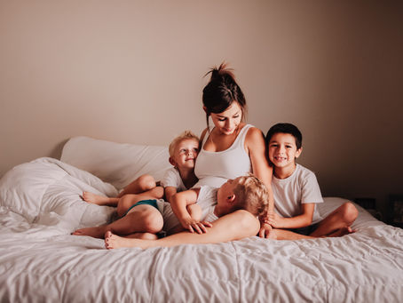 Gabby's In Home Maternity Session 