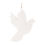 Thumbnail: Metal Dove Bird Ornament (Set of 6)