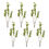 Thumbnail: Leaf Foliage Branch (Set of 6)