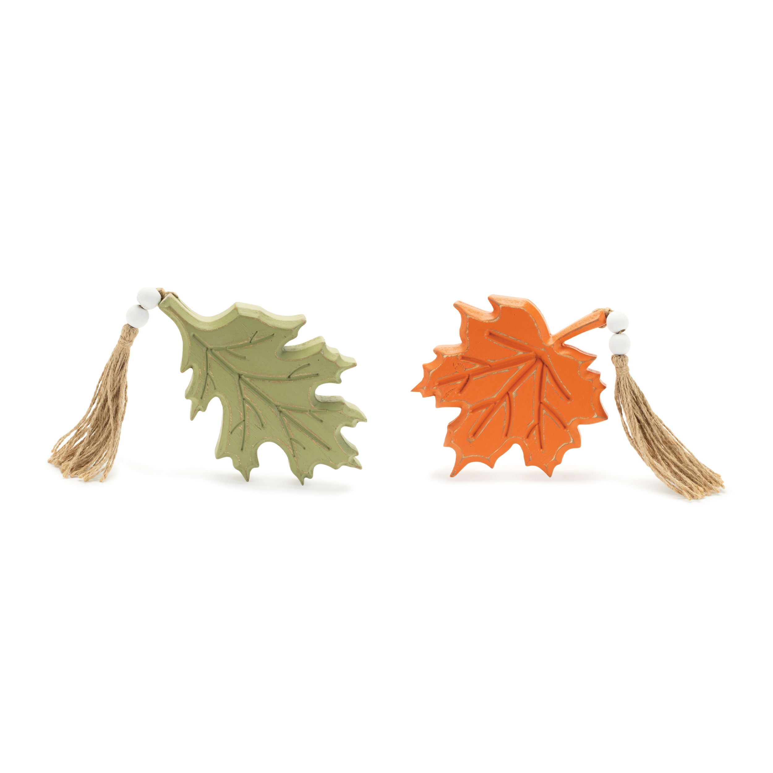 Jute Fall Leaf (Set of 2)