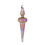 Thumbnail: Irredescent Glass Finial Drop Ornament (Set of 12)