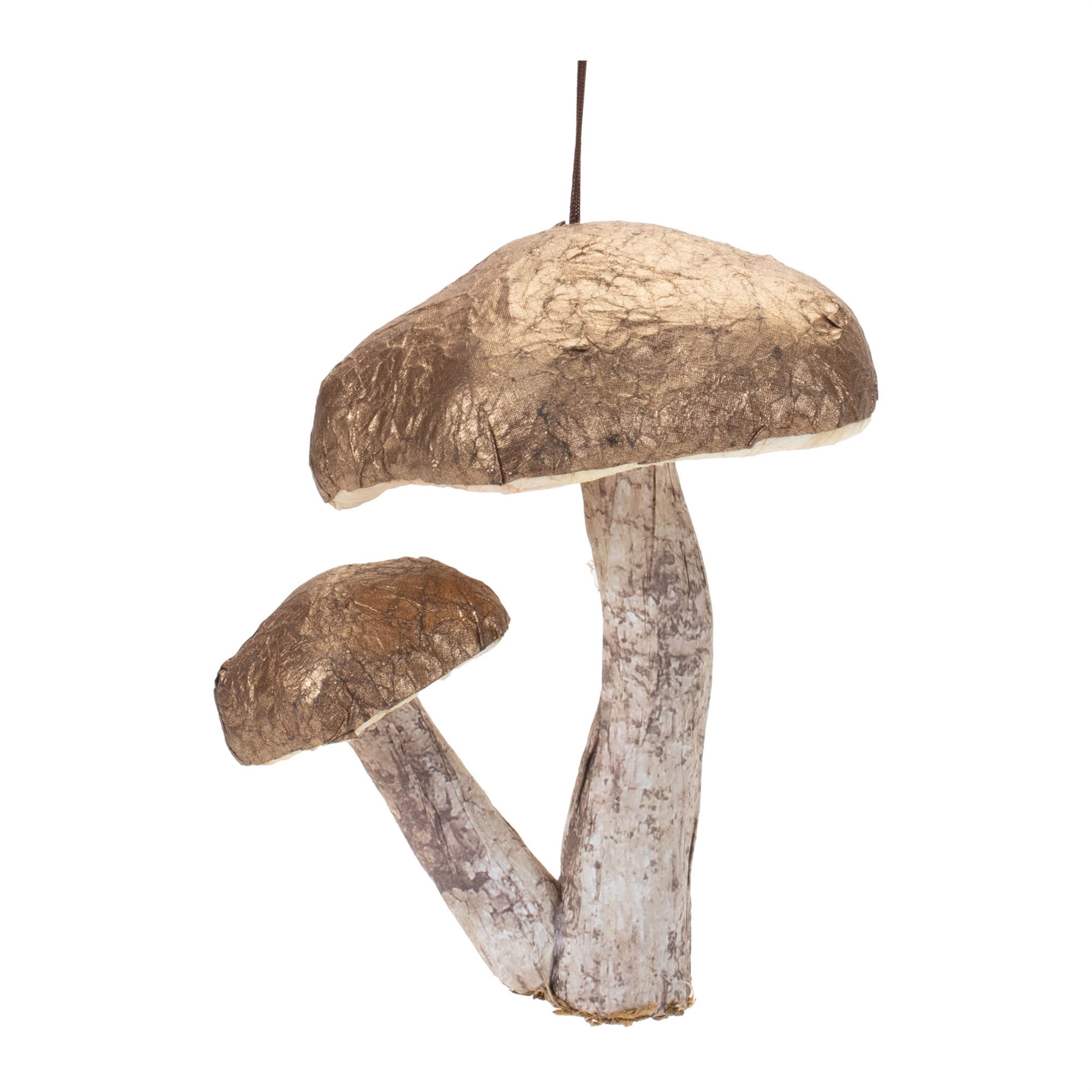 Double Mushroom Ornament (Set of 6)