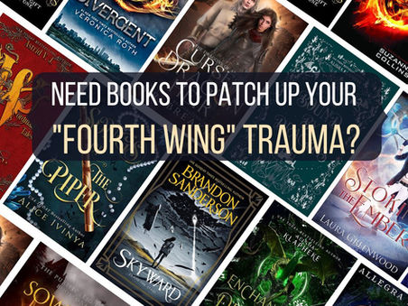 13 Young Adult Books like "Fourth Wing" to Read to Cure your Hangover