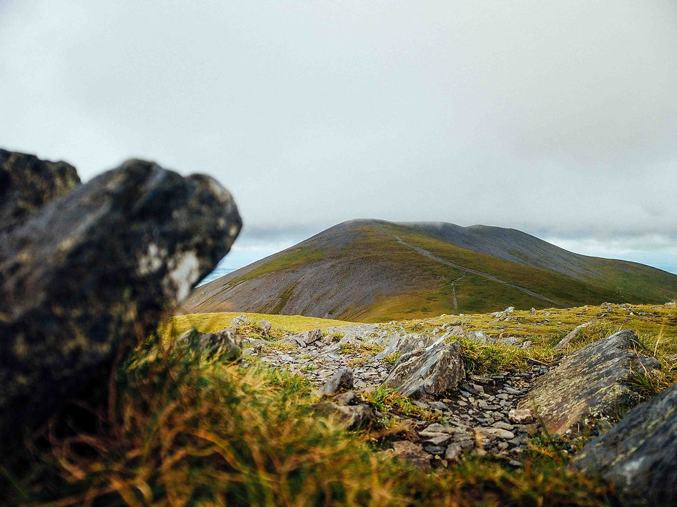 A view of Skiddaw in the Lake District