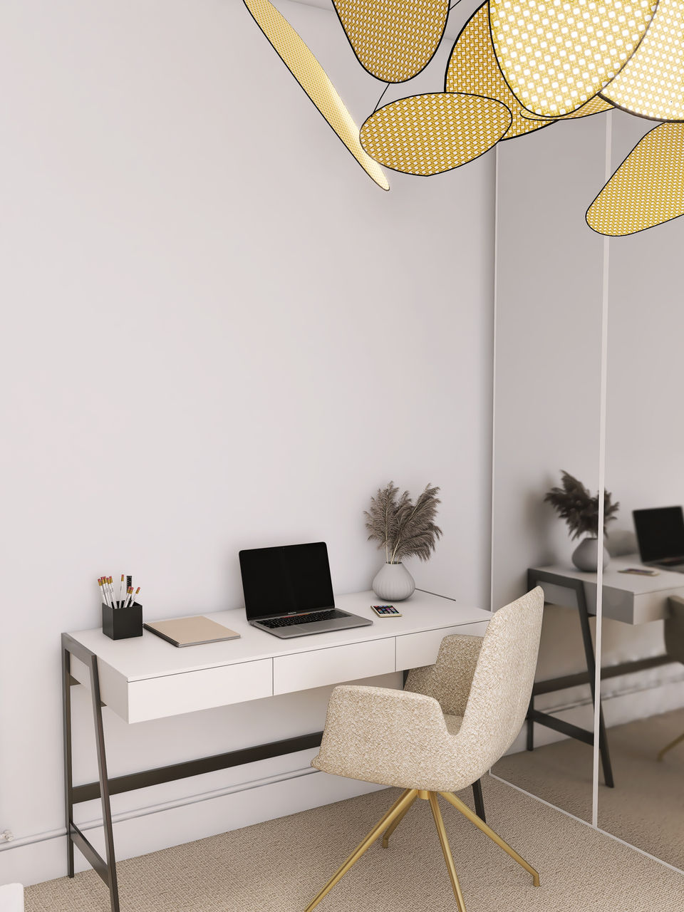 Projet déco Lucile - décoration d'intérieur nice - bureau - place du beau .jpeg