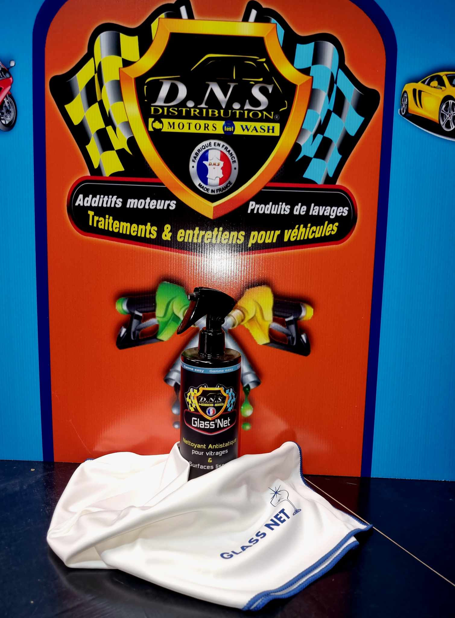 Glass-Net + Lingette